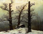 卡斯帕尔 大卫 弗里德里希 : Dolmen In The Snow